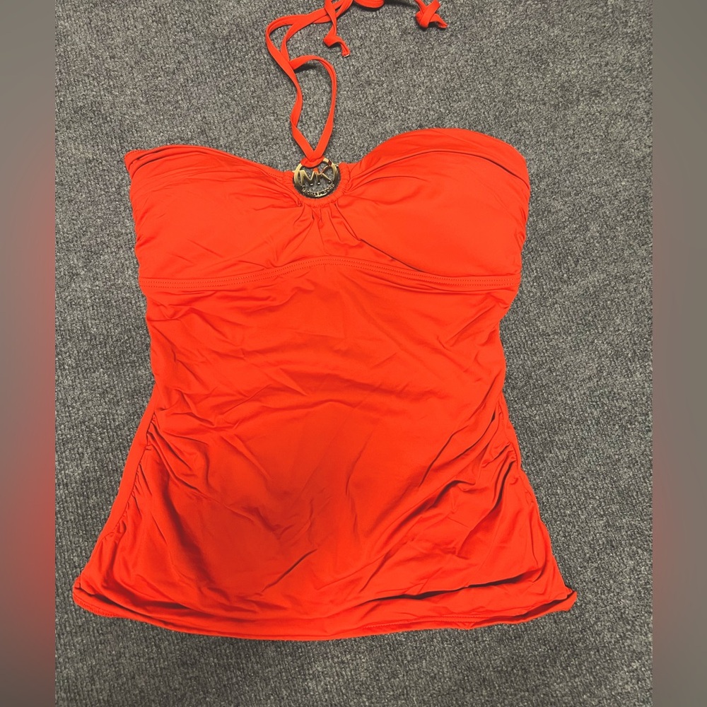 Perfect Condition Michael Kors halter bathing suit top.
